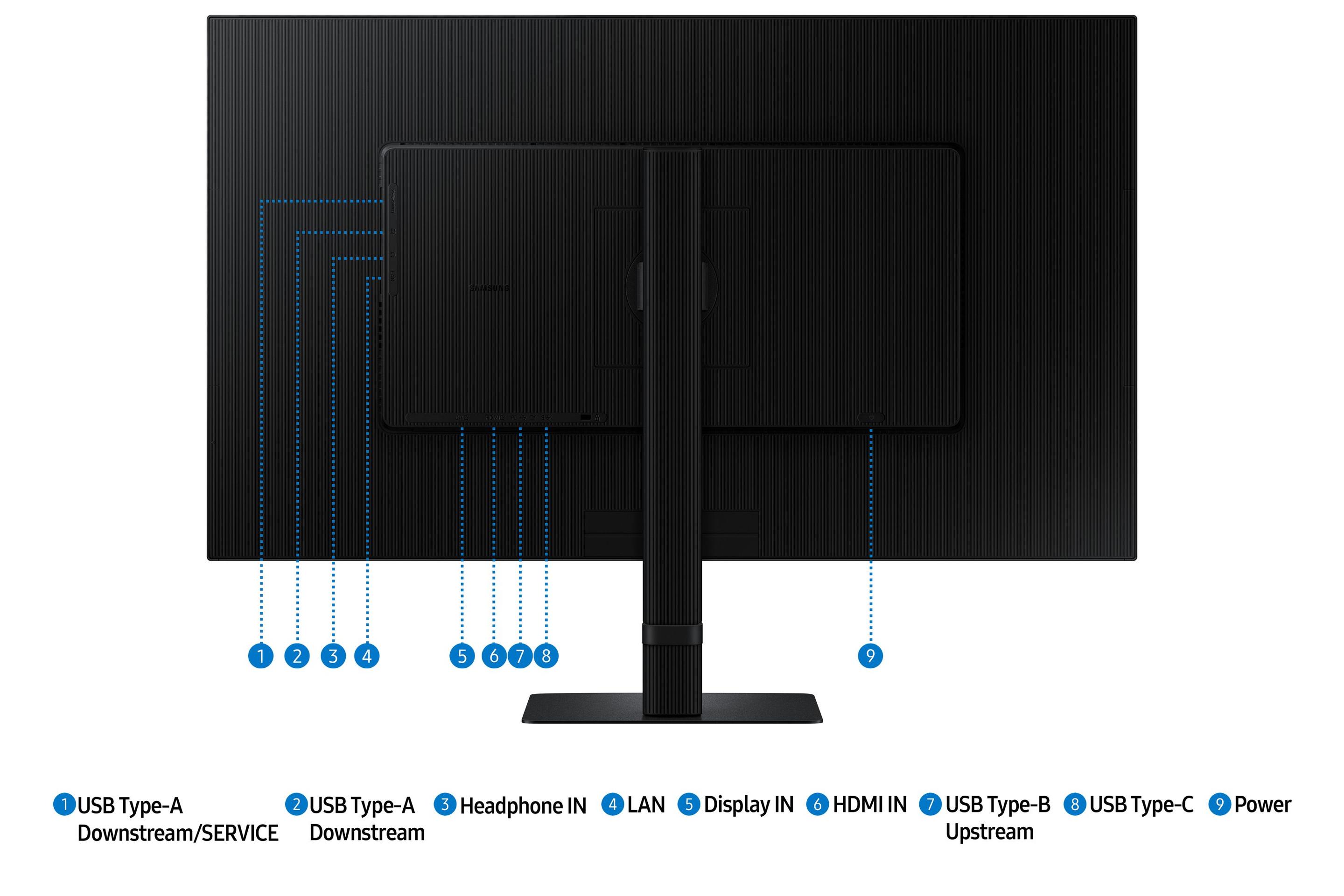 Monitor SAMSUNG ViewFinity S8 S80UD (32" - IPS - 60 Hz - Preto), miniatura 14