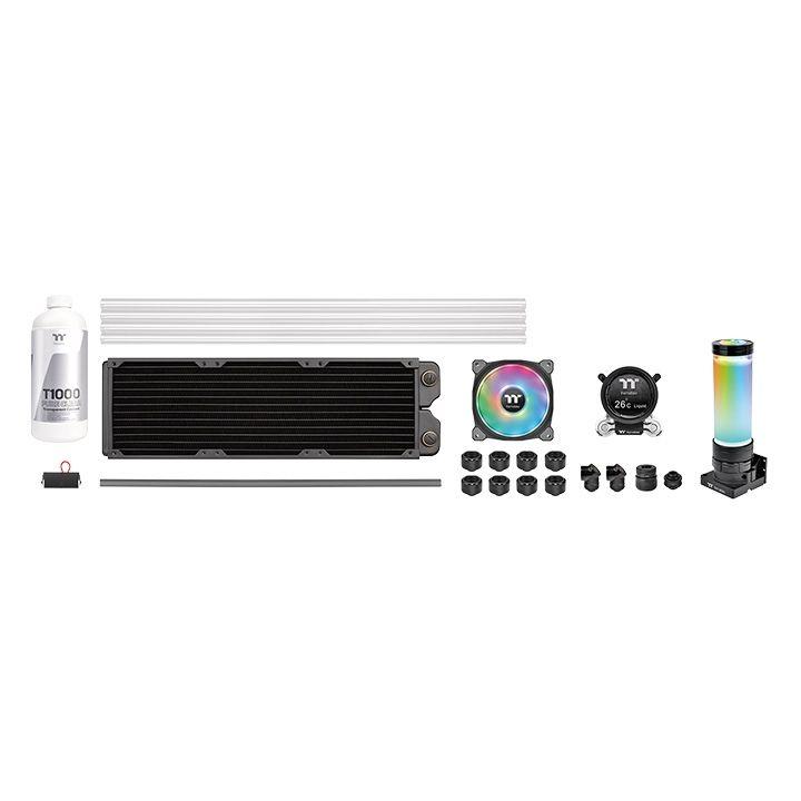 Kit de Refrigeração Líquida THERMALTAKE Pacific CLM360 Ultra (Tubos rígidos - Bloco MX2)