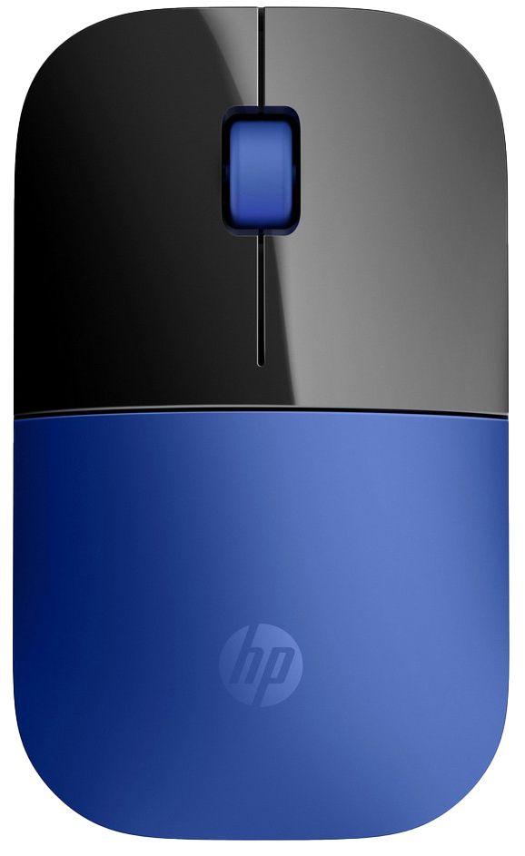 Rato HP Z3700 (Ambidestro - 1200 DPI - Óptico - Preto e Azul) — miniatura 3