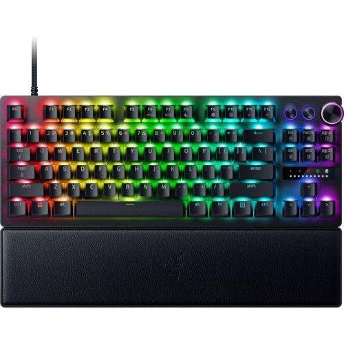 Teclado RAZER Huntsman V3 Pro TKL (Inglês - Teclas óticas - Sem teclado numérico - Preto)