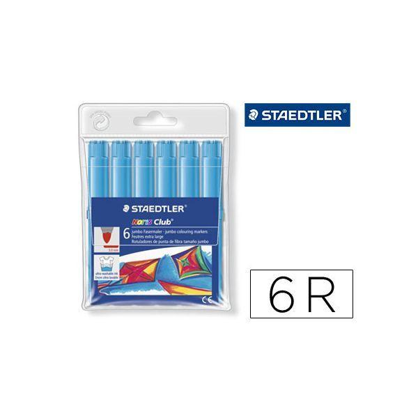 Conjunto de 6 Marcadores STAEDTLER Noris Watercolour 340 WP6-30 (Azul Claro), miniatura 2