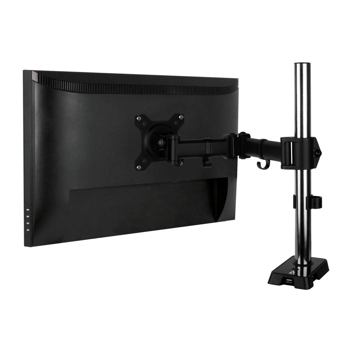 Suporte de Monitor ARCTIC Z1 (Gen 3) (Até 100 x 100 mm - 100 x 100 mm - 75 x 75 mm - Preto), miniatura 2