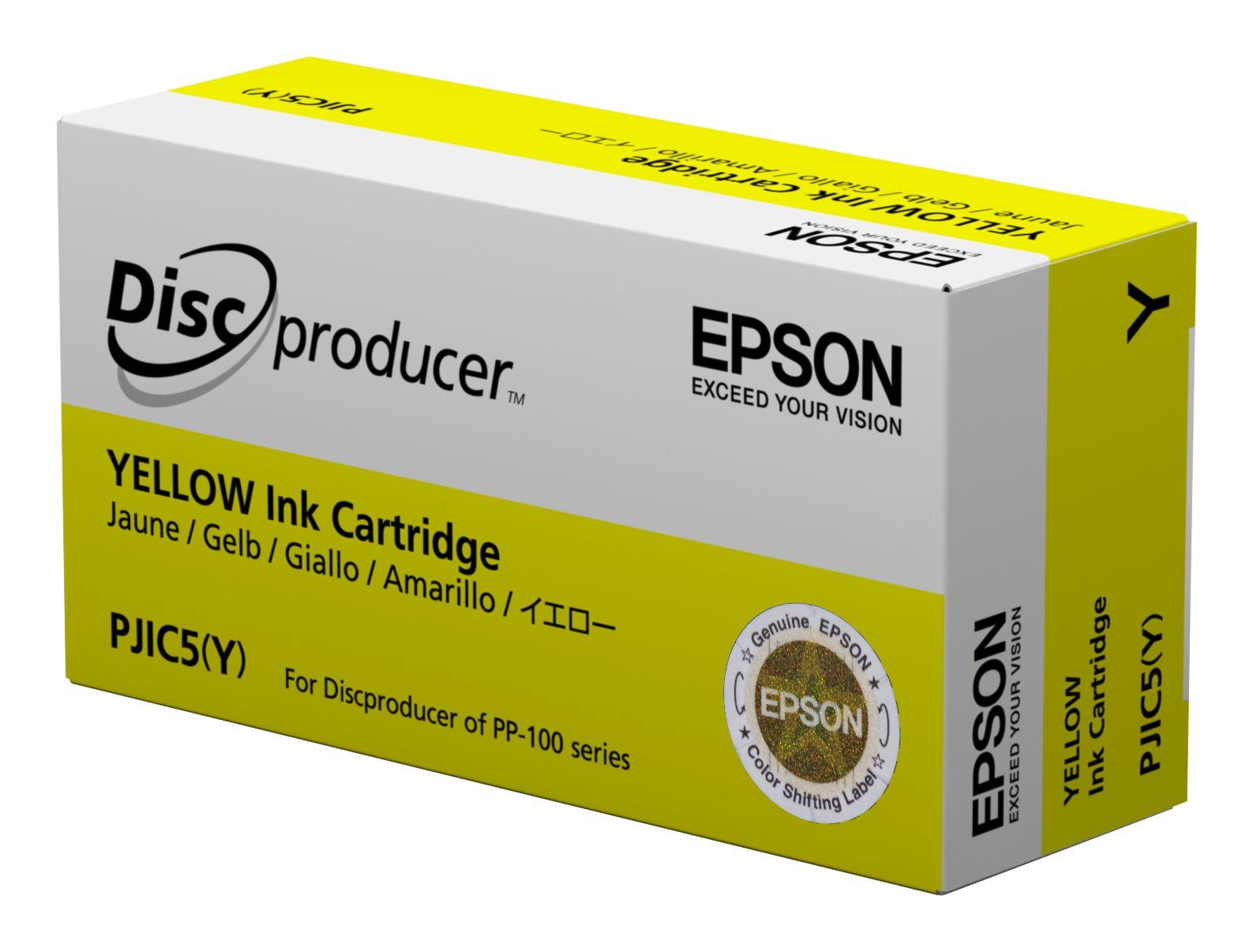 Tinteiro EPSON PJIC7Y C13S020692 (Amarelo)