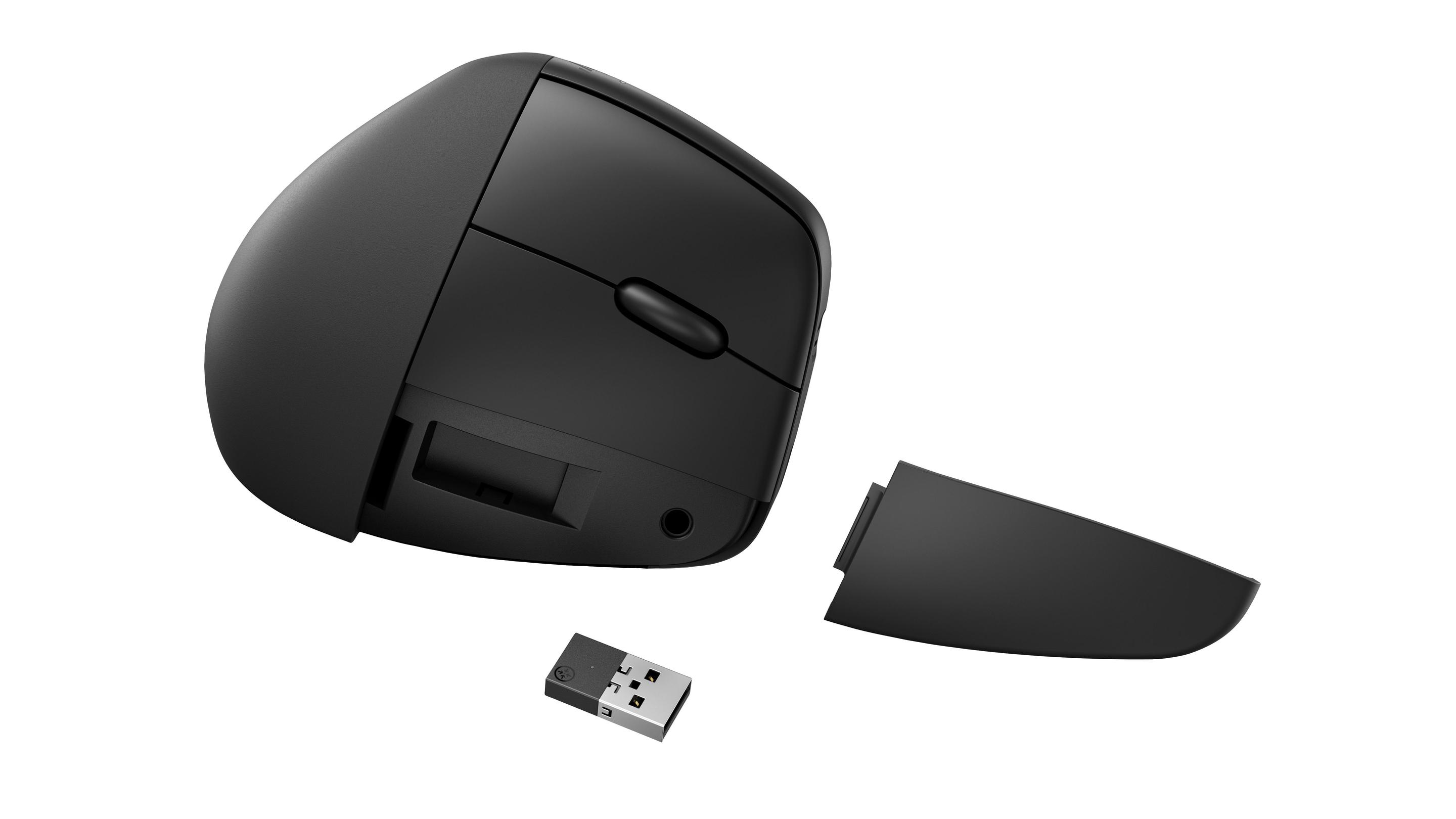 Rato HP 925 (Vertical, para mão direita - 4000 DPI - Ótico - Preto), miniatura 2