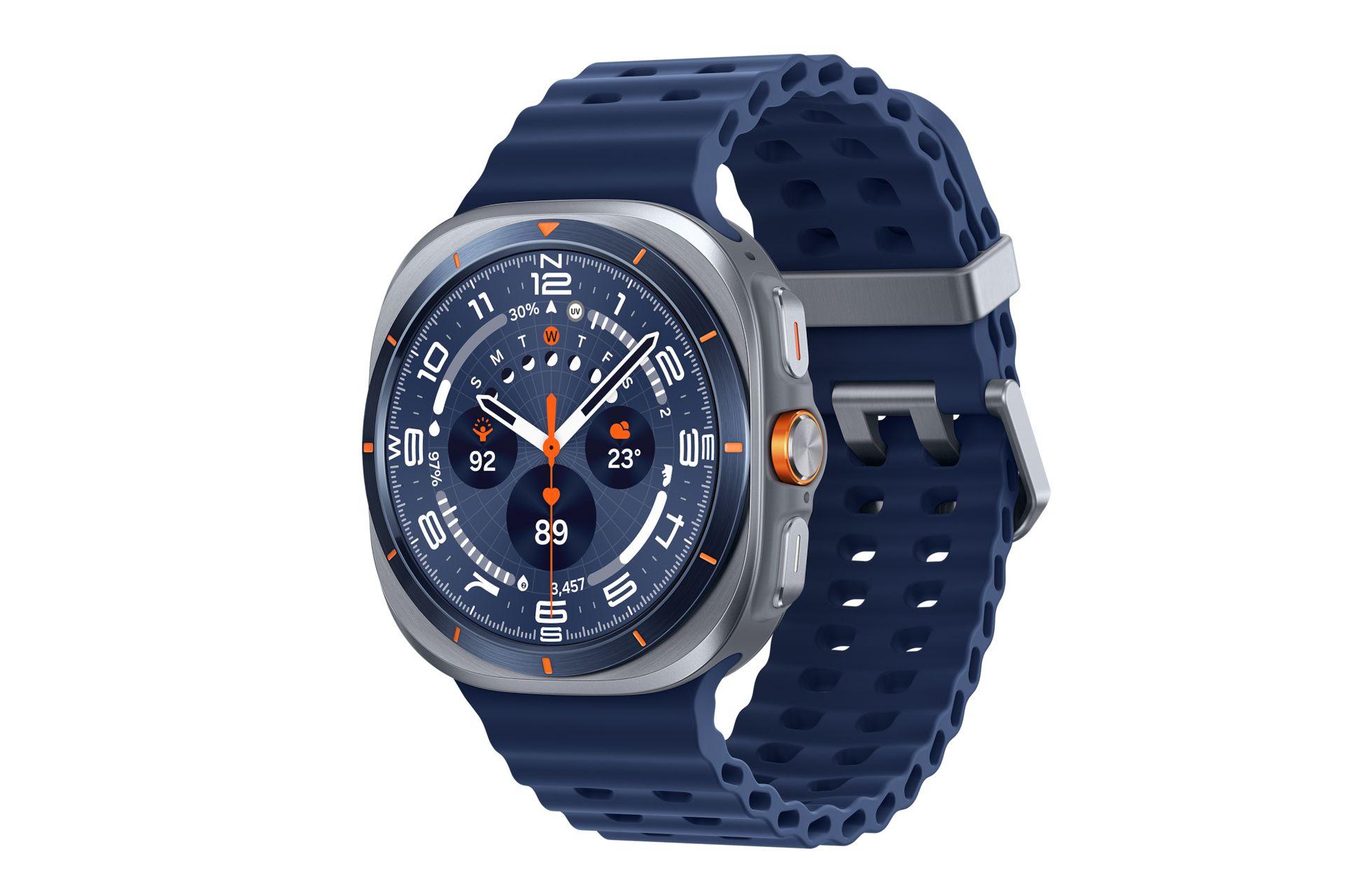 Relógio Inteligente SAMSUNG Galaxy Watch Ultra (Redondo - Wear OS - AMOLED - Azul Titânio)
