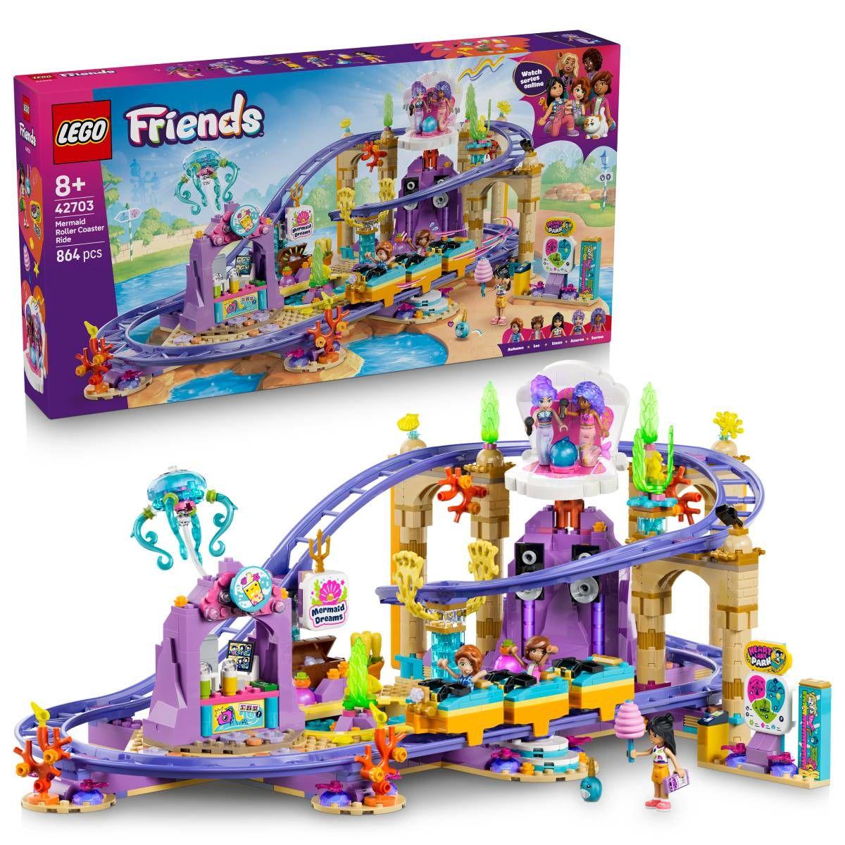 LEGO 42703 Friends Montanha-russa das Sereias (8+ anos - 864 peças), miniatura 3