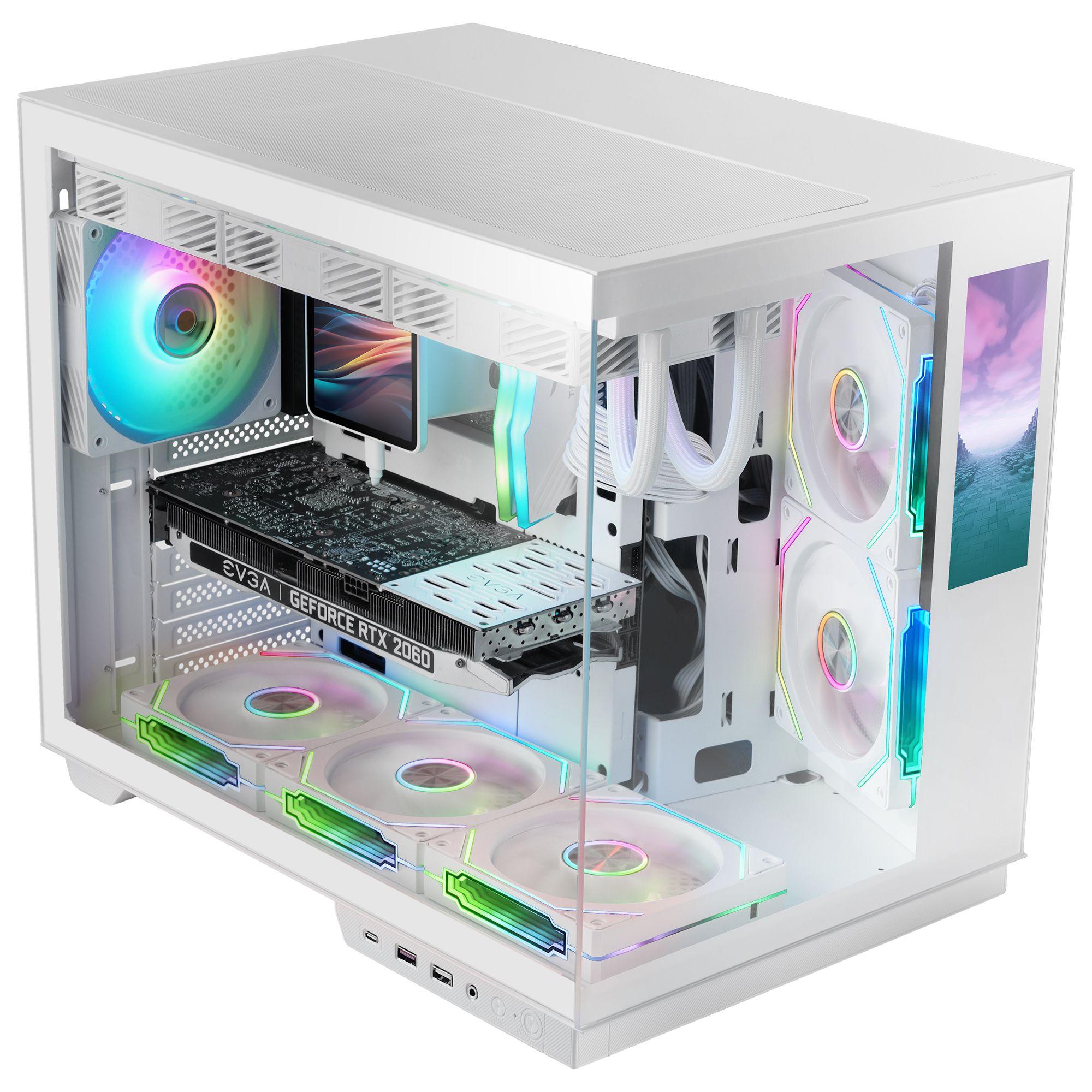 Caixa ATX MARS GAMING MC-MIRAGE (Ecrã IPS 7,2″ - Branco) — miniatura 2