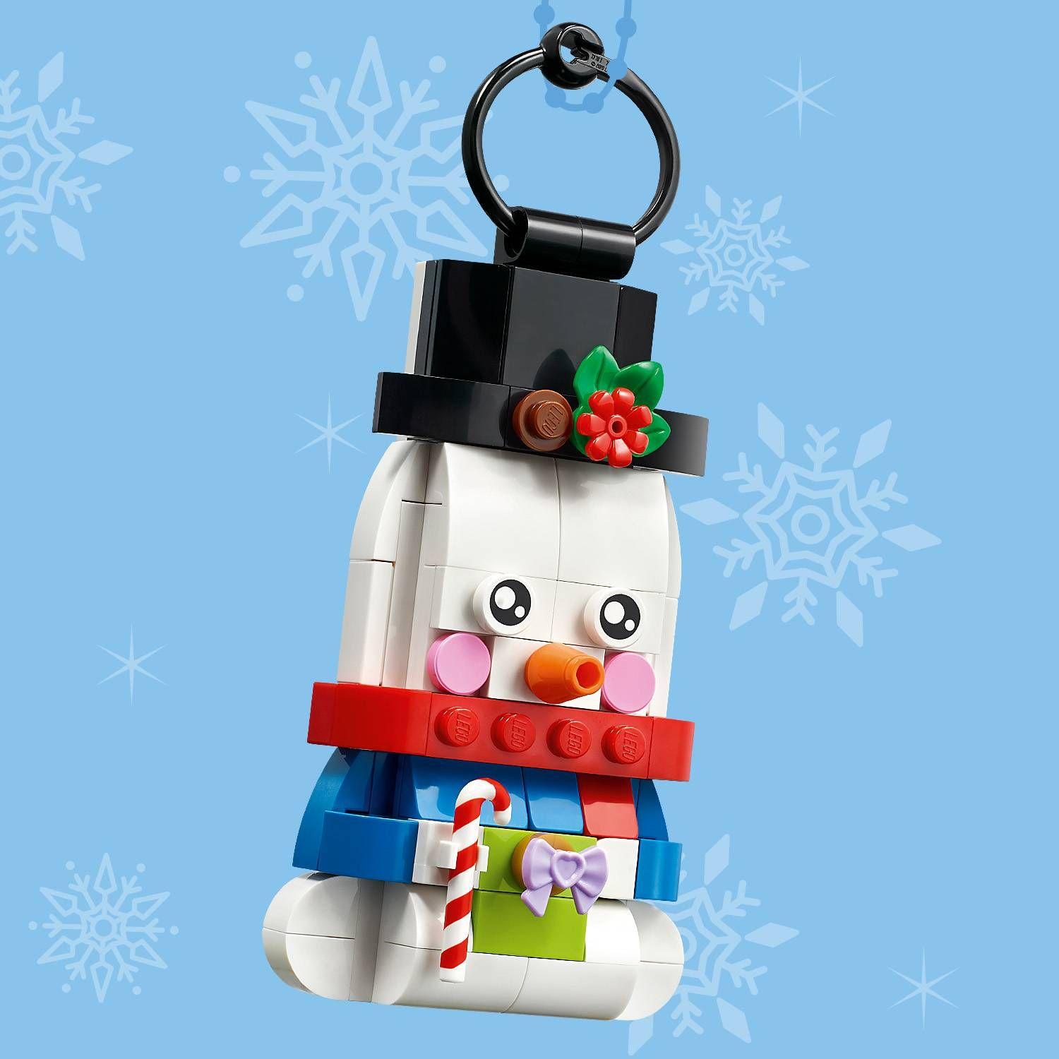 LEGO 40812 Seasonal Bonecos de Neve Decorativos (6+ anos - 168 peças), miniatura 5