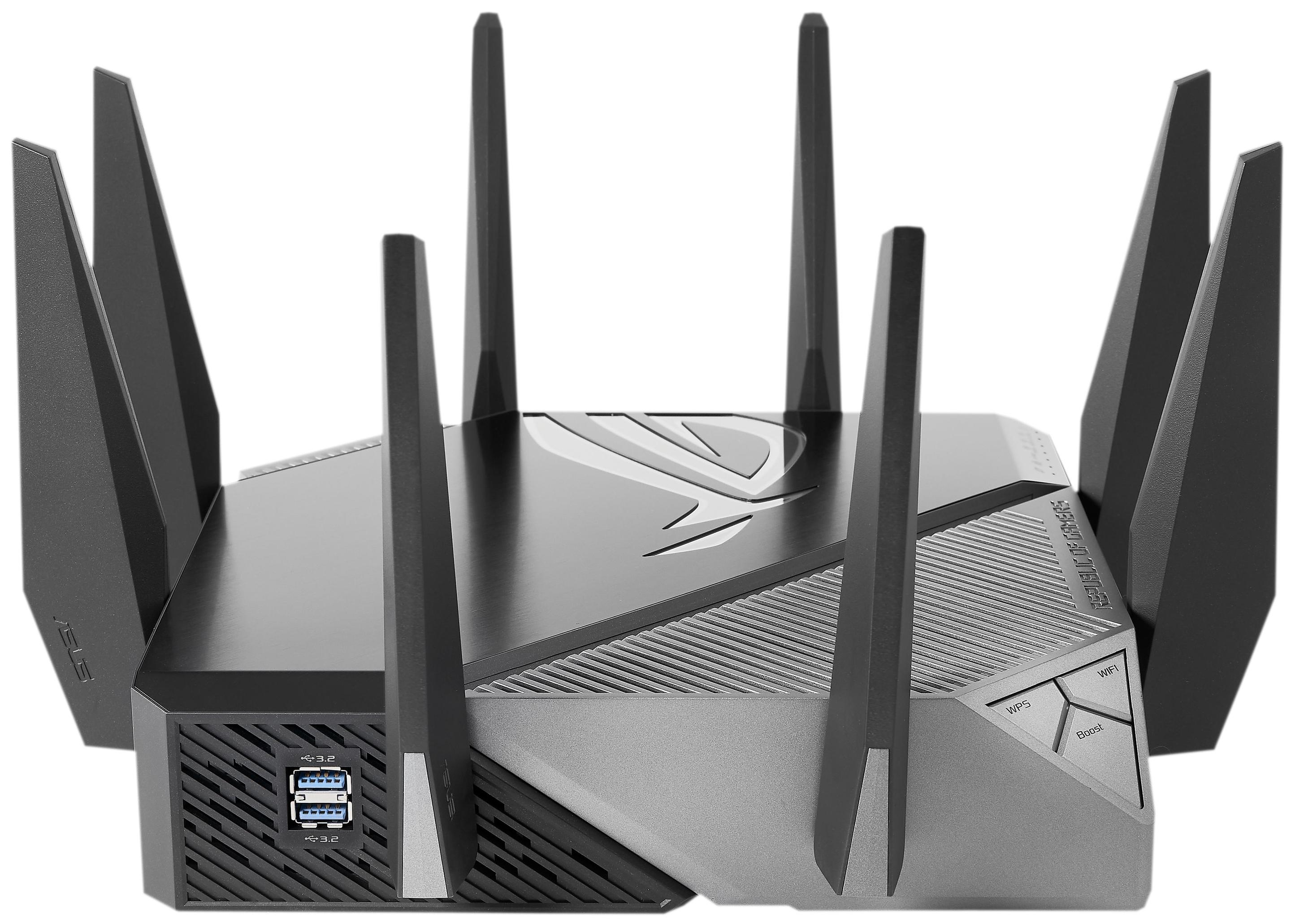 Router ASUS GT-AXE11000 (Wi-Fi 6 - 4804 Mbit/s - Tri-band - Preto), miniatura 6