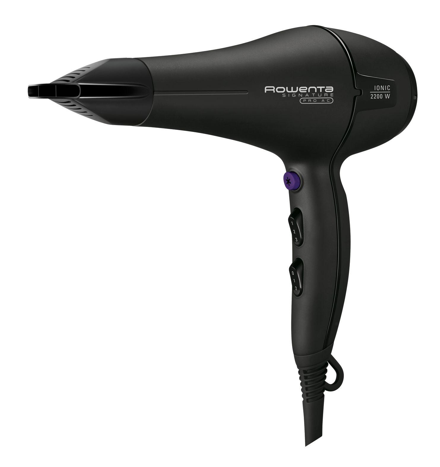 Secador ROWENTA Signature Pro CV7840F0 (Preto)