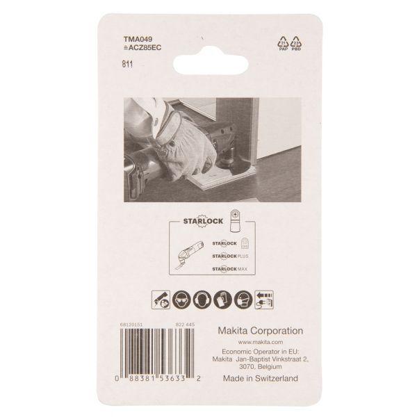 Lâmina de Serra de Segmento MAKITA TMA049 B-64836 (Aço de alto carbono), miniatura 2