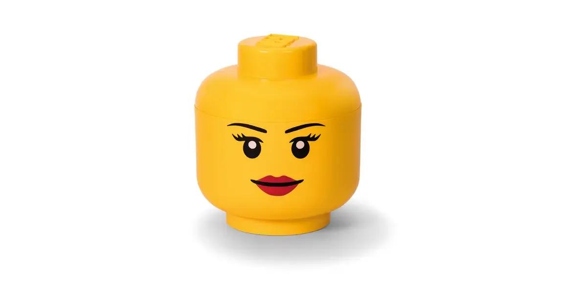 LEGO 5006147 Gear Cabeça de Arrumação - Grande, Rapariga, miniatura 3