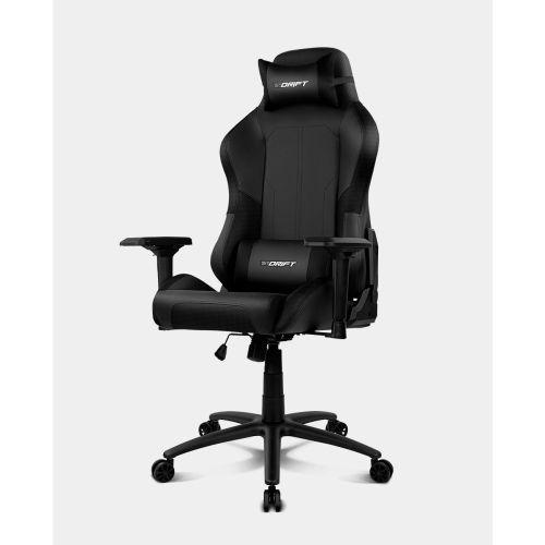 Cadeira Gaming DRIFT DR250 (150 kg - 9 cm - 90-135° - Preto e Carbono), miniatura 3