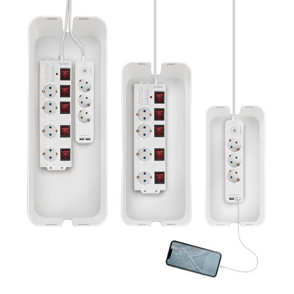 Conjunto de Caixas de Cabos LOGILINK KAB0078 (Plástico - Branco) — miniatura 4