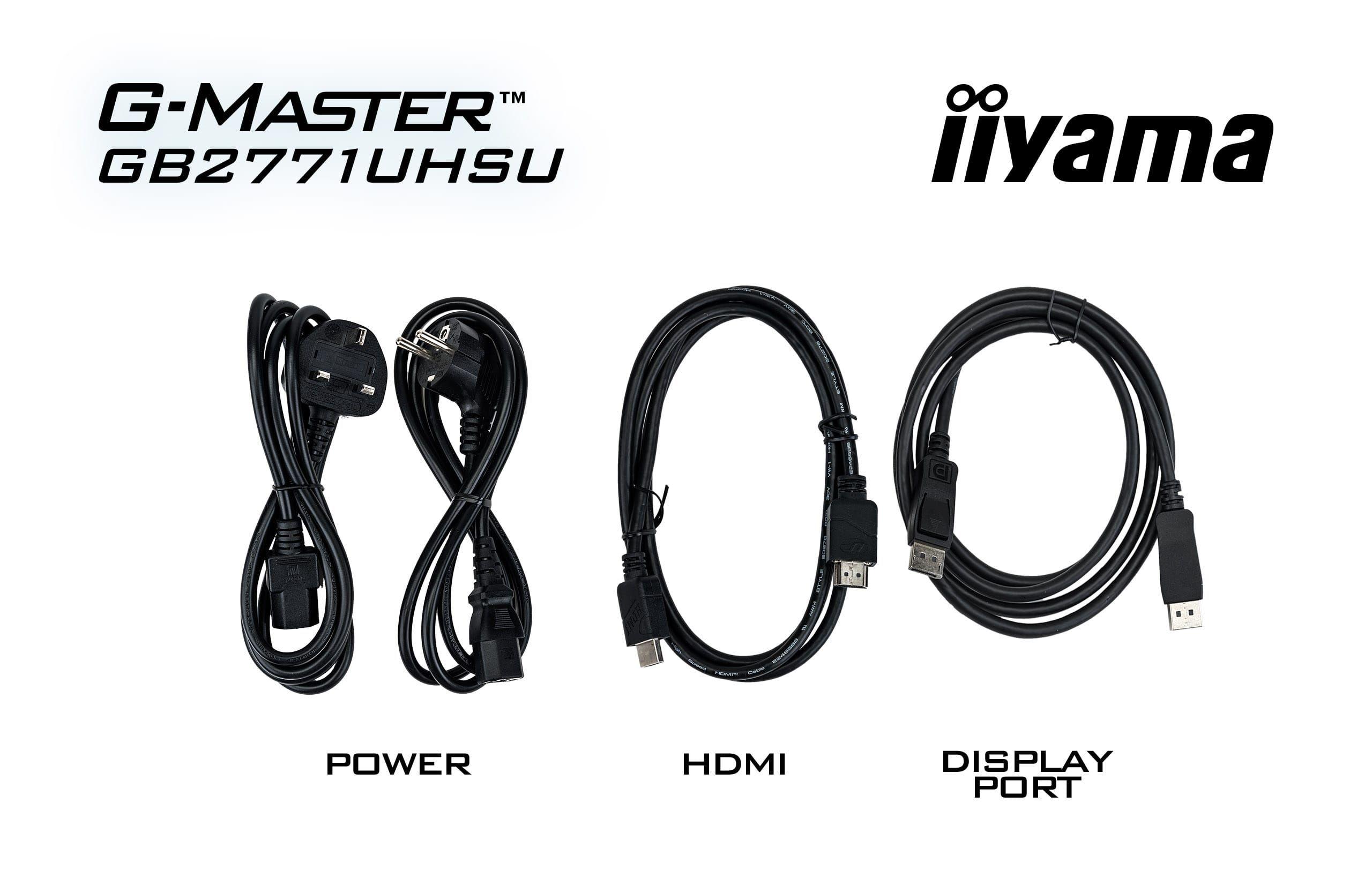 Monitor IIYAMA G-MASTER GB2771UHSU-B1 (27" - IPS - 144 Hz - Preto) — miniatura 8