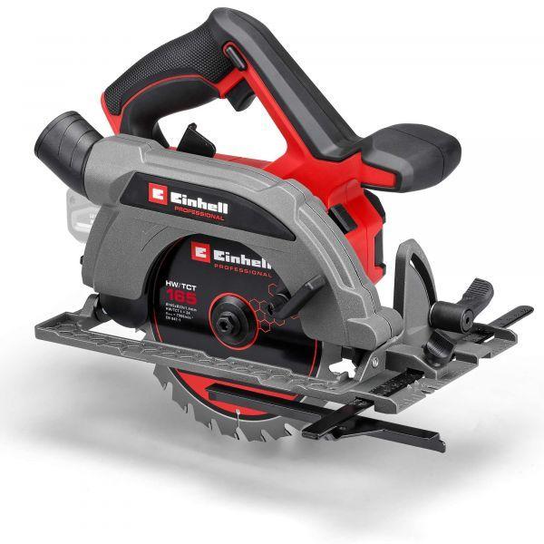 Serra Circular a Bateria EINHELL TP-CS 18/165 Li BL - Solo (18 V - Vermelho/Preto)