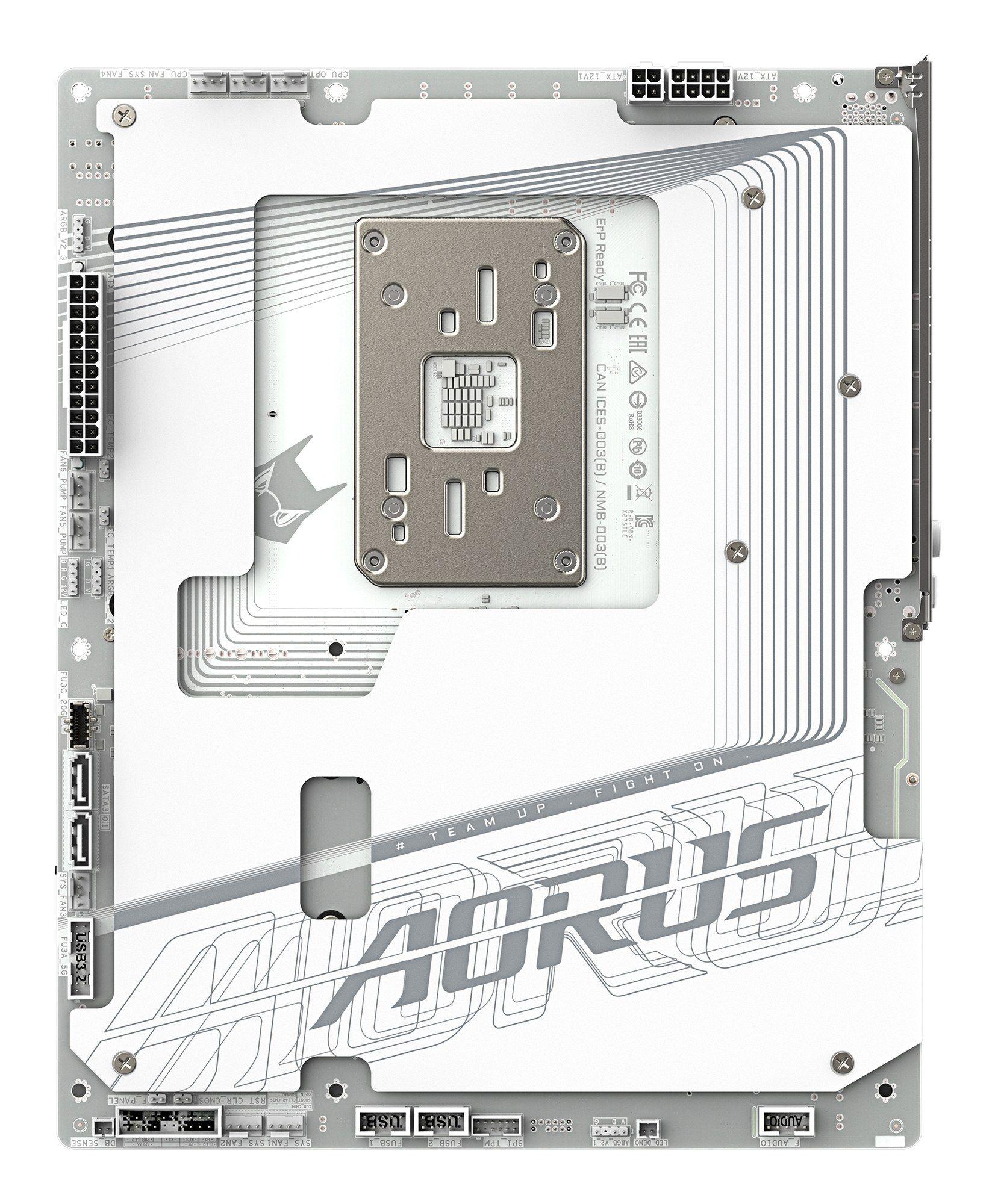 Motherboard GIGABYTE X870 AORUS STEALTH ICE (AM5 - ATX - Duplo canal - Branco), miniatura 3