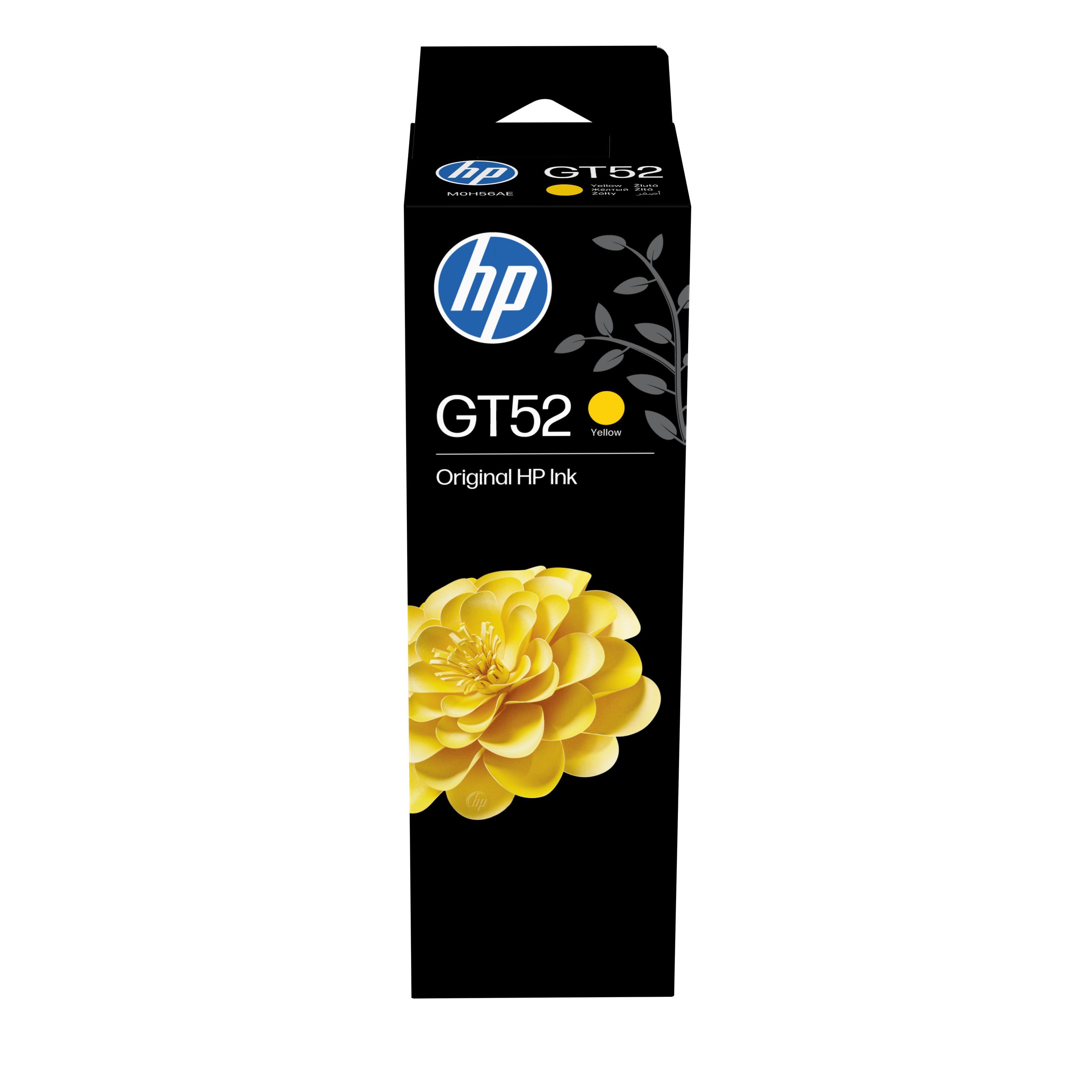 Frasco de Tinta HP GT52 M0H56AE (9100 páginas - Amarelo)