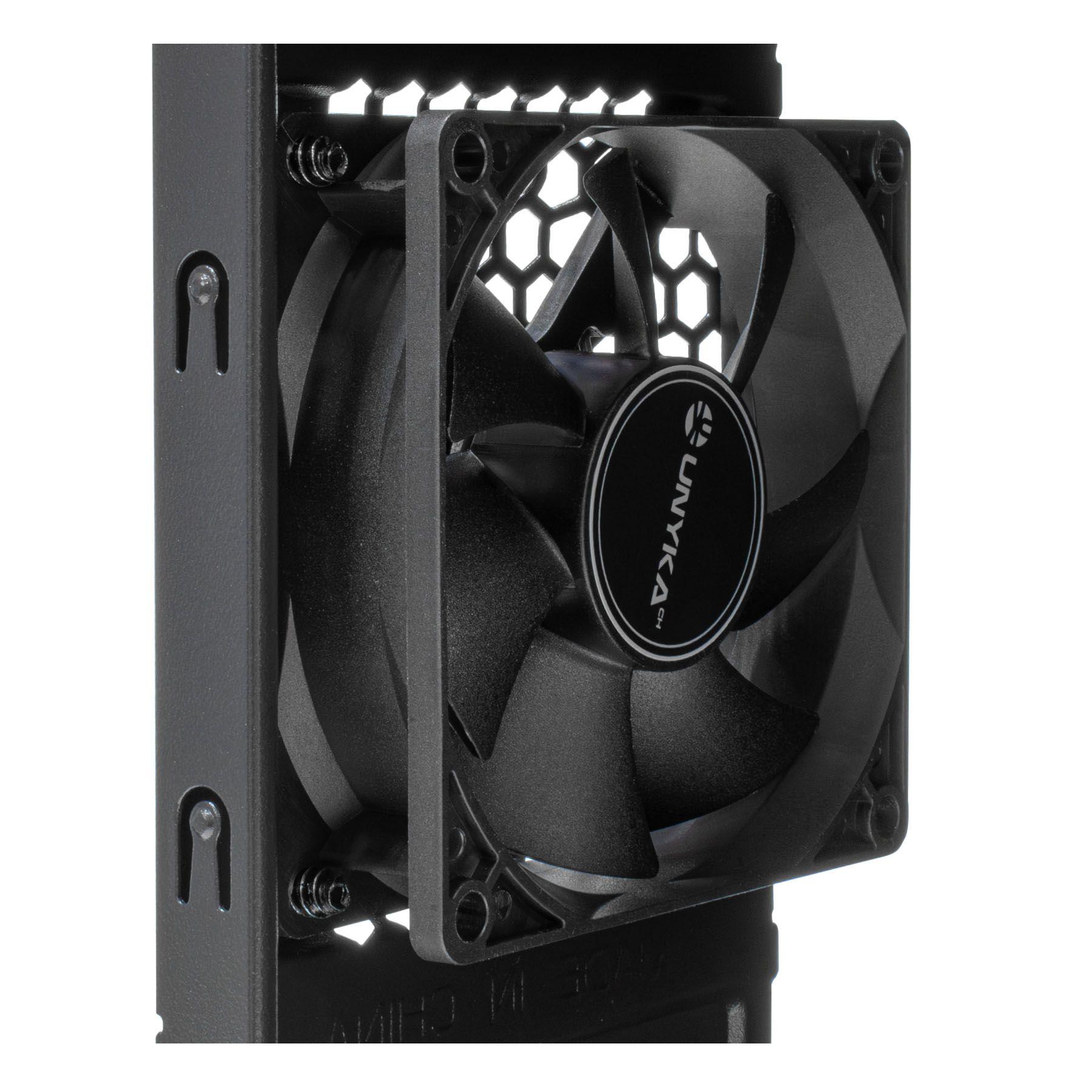 Caixa PC UNYKACH AERO C15 (micro ATX, ITX - 500 W - Midi Tower - Preto) — miniatura 6