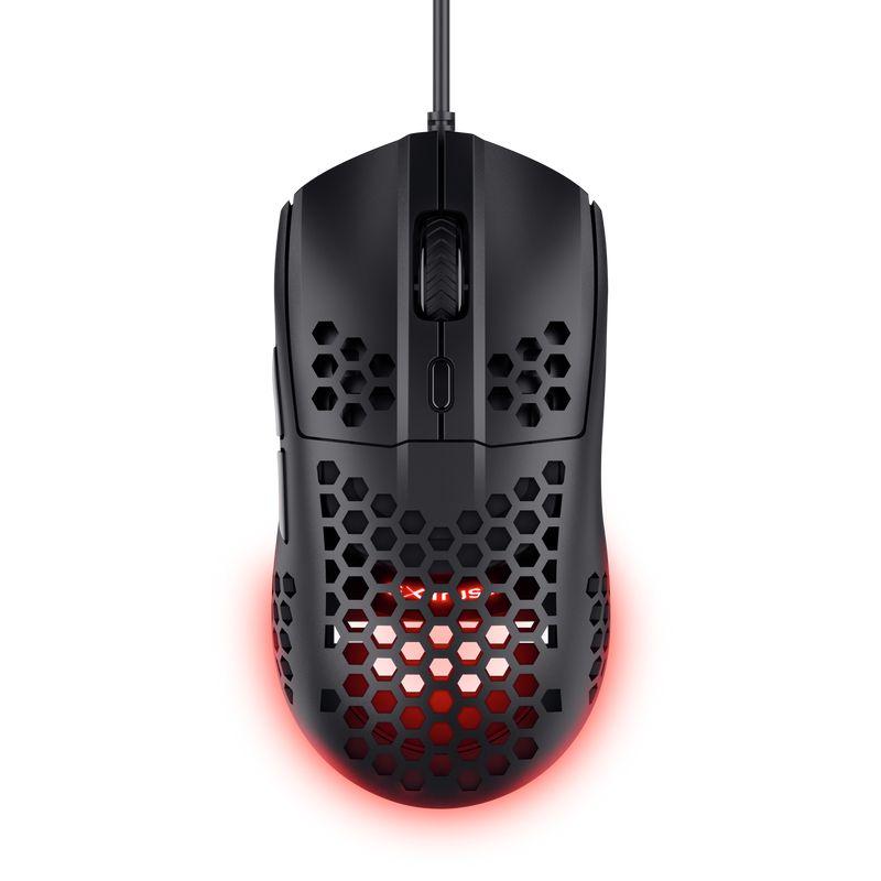 Rato TRUST GXT 928 Helox (Mão direita - 6400 DPI - Ótico - Preto) — miniatura 3