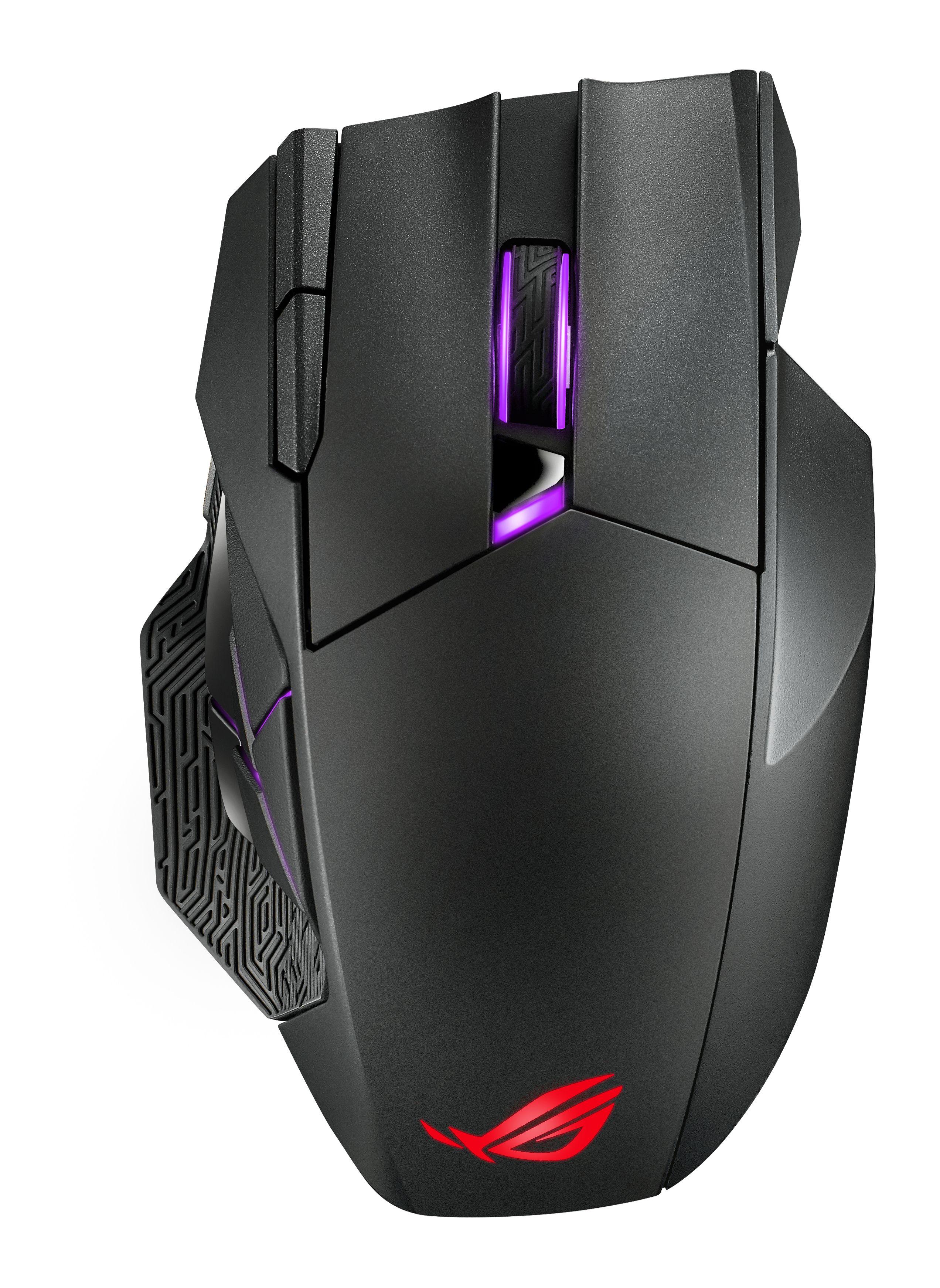 Rato ASUS ROG Spatha X (Mão direita - 19000 DPI - Ótico - Preto)