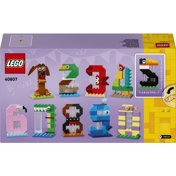 LEGO 40807 Seasonal Números de Aniversário (6+ anos - 281 peças), miniatura 4