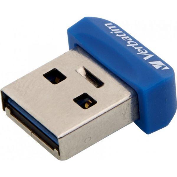 Pen USB VERBATIM Store 'n' Stay Nano 64GB (Com tampa - USB Type-A - USB 3.0 - Azul), miniatura 2