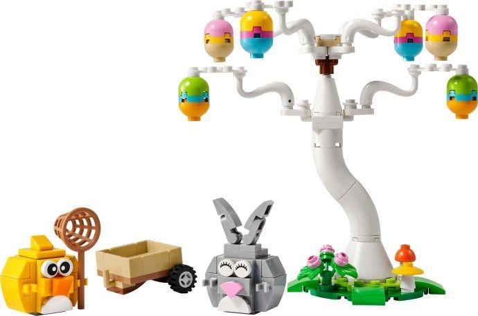 LEGO 40808 Seasonal Caça aos Ovos do Coelhinho da Páscoa e Pintainho (8+ anos - 140 peças), miniatura 2