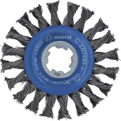 Escova de Disco BOSCH 2608620731 (Aço - Azul e Cinzento)