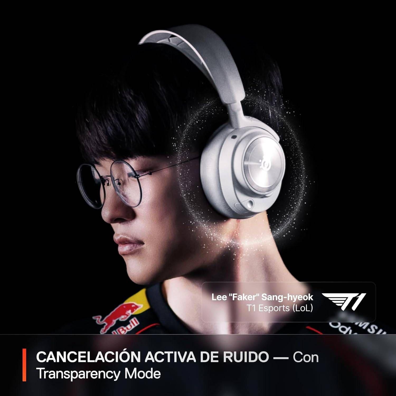 Headset Gaming STEELSERIES Arctis Nova Pro Omni (Binaural - Com fios e sem fios - Circum-aural - Preto), miniatura 5