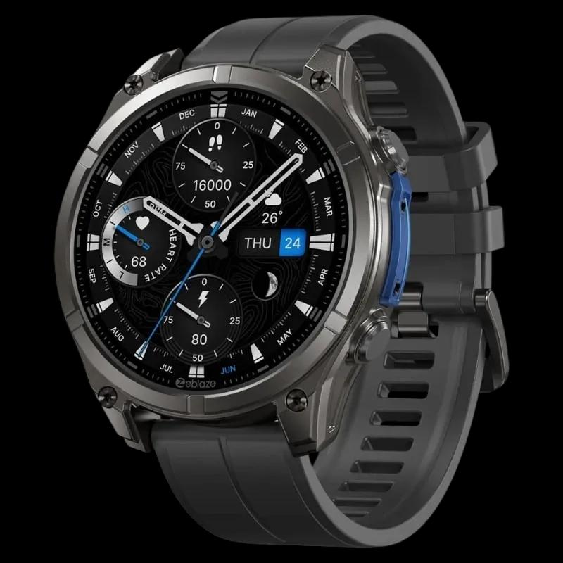 Smartwatch ZEBLAZE Vibe 8 Abyss (Silicone - Preto)