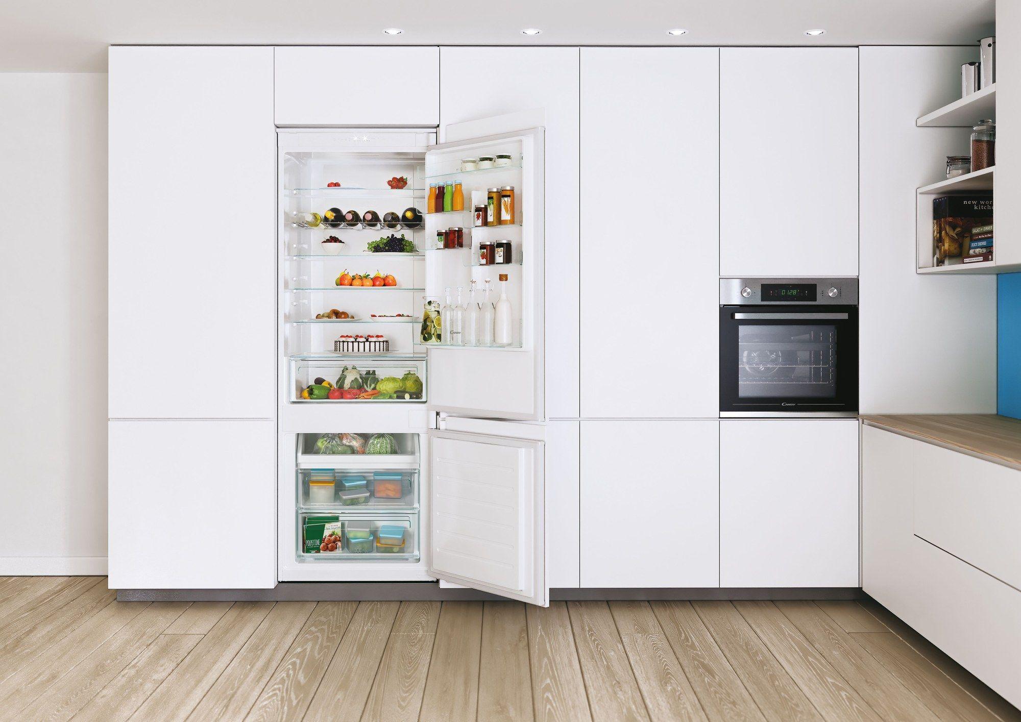 Frigorífico Combinado de Encastre CANDY CBT7719FW (364 l - hOn - 193,5x69x54,5 cm - Branco), miniatura 11
