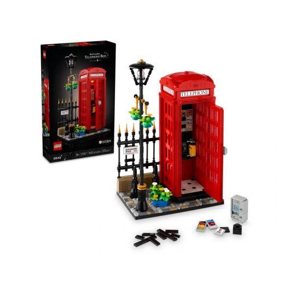 LEGO 21347 Ideas Cabine Telefónica Vermelha de Londres (18+ anos - 1460 peças), miniatura 3