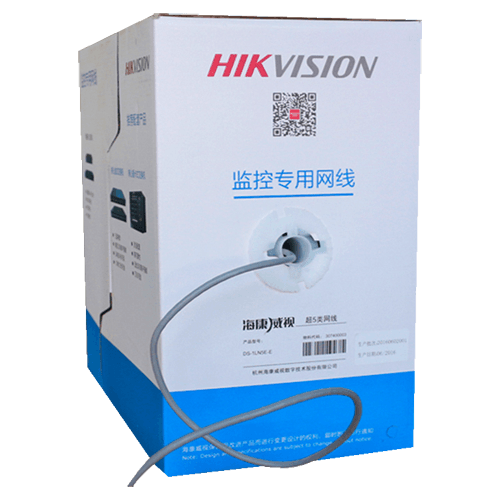 Cabo de Rede UTP HIKVISION DS-1LN5E-E/E (305 m - 5E - Cinzento), imagem 1
