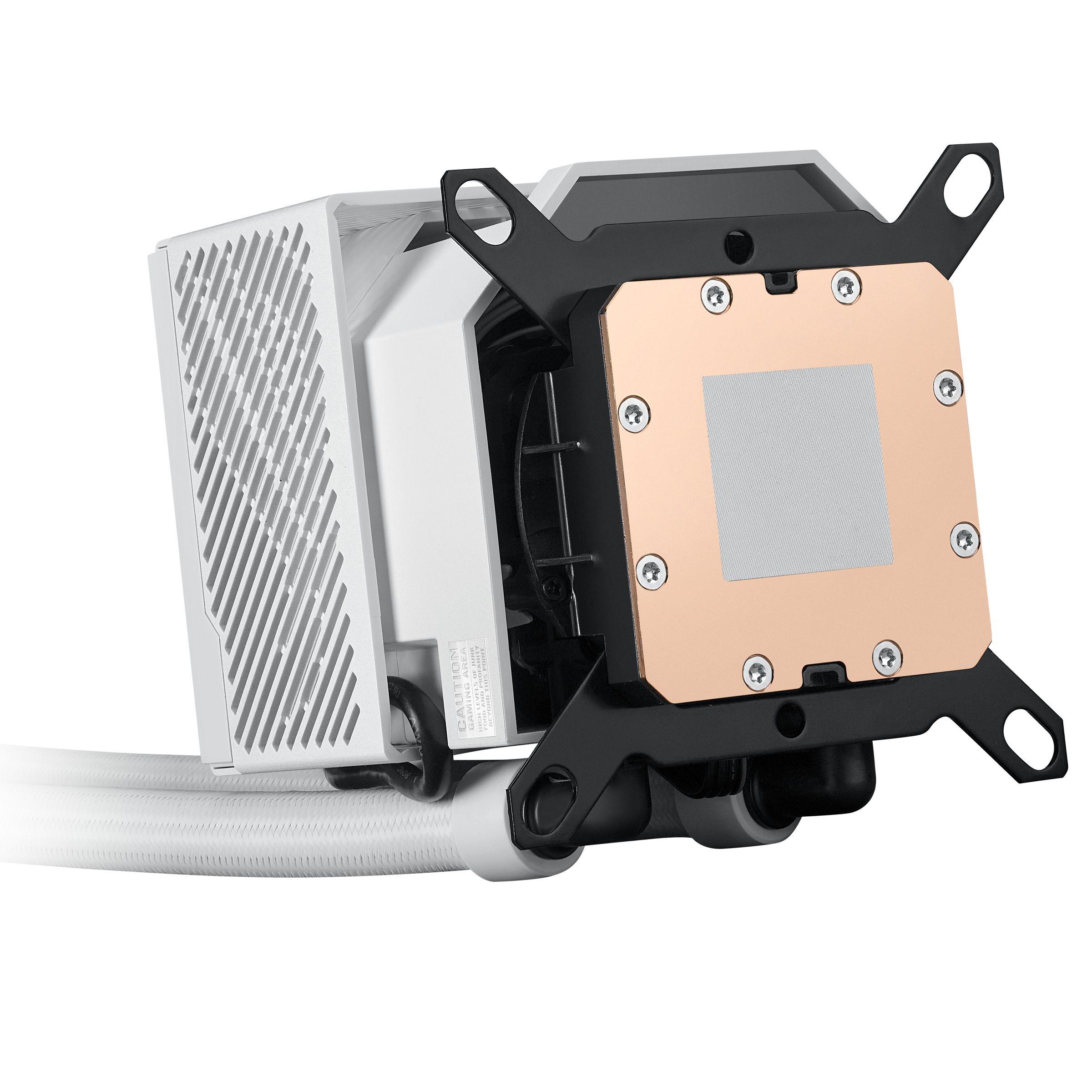 Refrigeração Líquida All-in-One ASUS ROG RYUJIN III 240 ARGB White Edition (12 cm - 2 ventoinhas - 2200 RPM - Branco) — miniatura 6