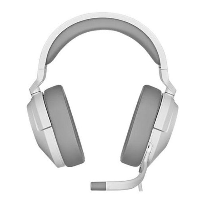 Headset Gaming CORSAIR HS55 Stereo (Binaural - Com fios - Circum-aural - Branco) — miniatura 3