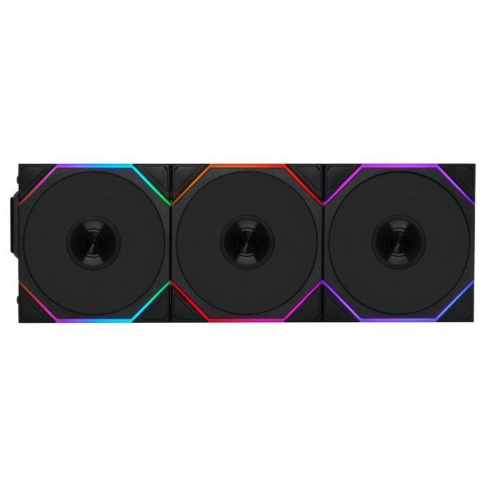 Ventoinha LIAN LI UNI FAN TL120 Wireless (Poliéster termoplástico - 5,8 W - Preto), miniatura 2