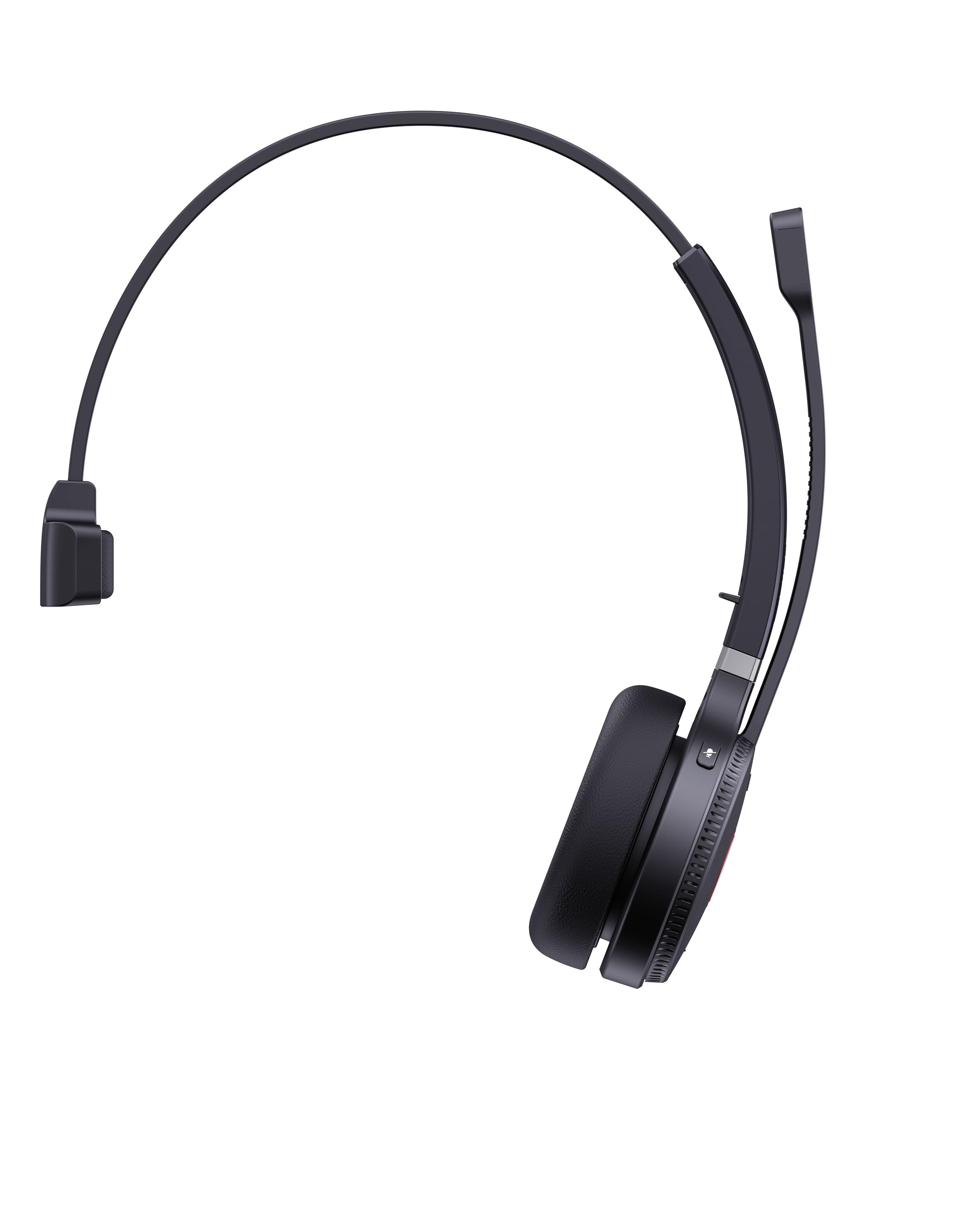 Headset YEALINK WH62 Mono Teams (Monofónico - Sem fios - Supra-aural - Preto) — miniatura 2