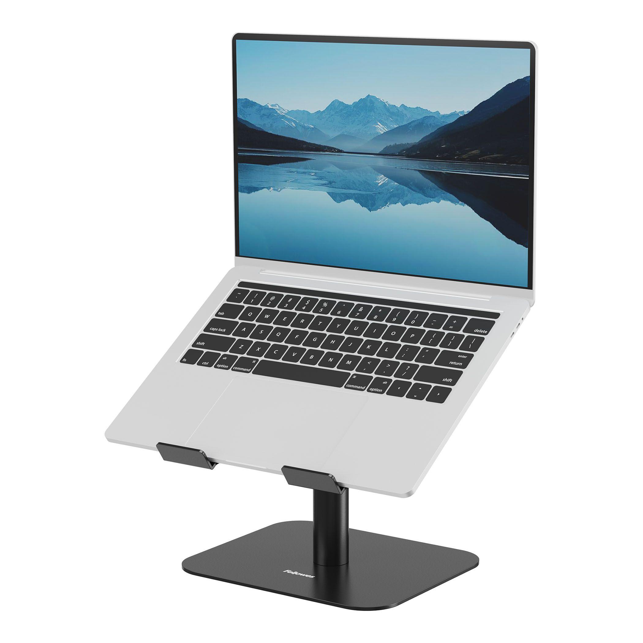 Suporte para Portátil FELLOWES Alumia (15" - 38,1 cm - Preto)