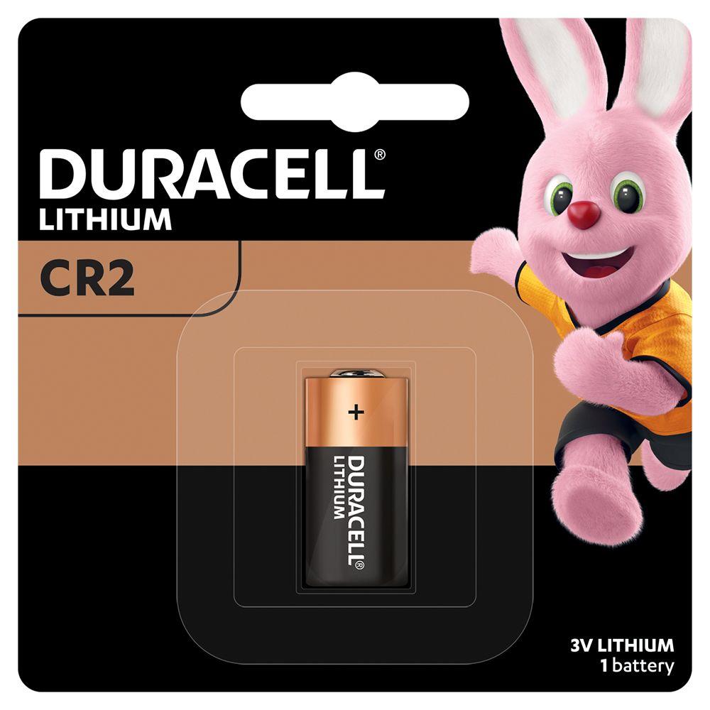 Pilha DURACELL CR2 (Preto)