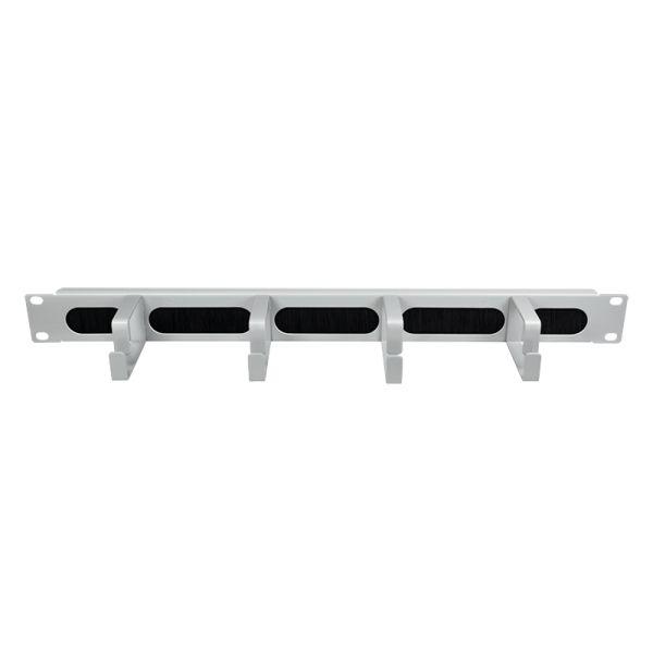 Painel de Gestão de Cabos LOGILINK OR106G (19" - 1U - 4 Guias de Cabos - Cinzento Claro), miniatura 2