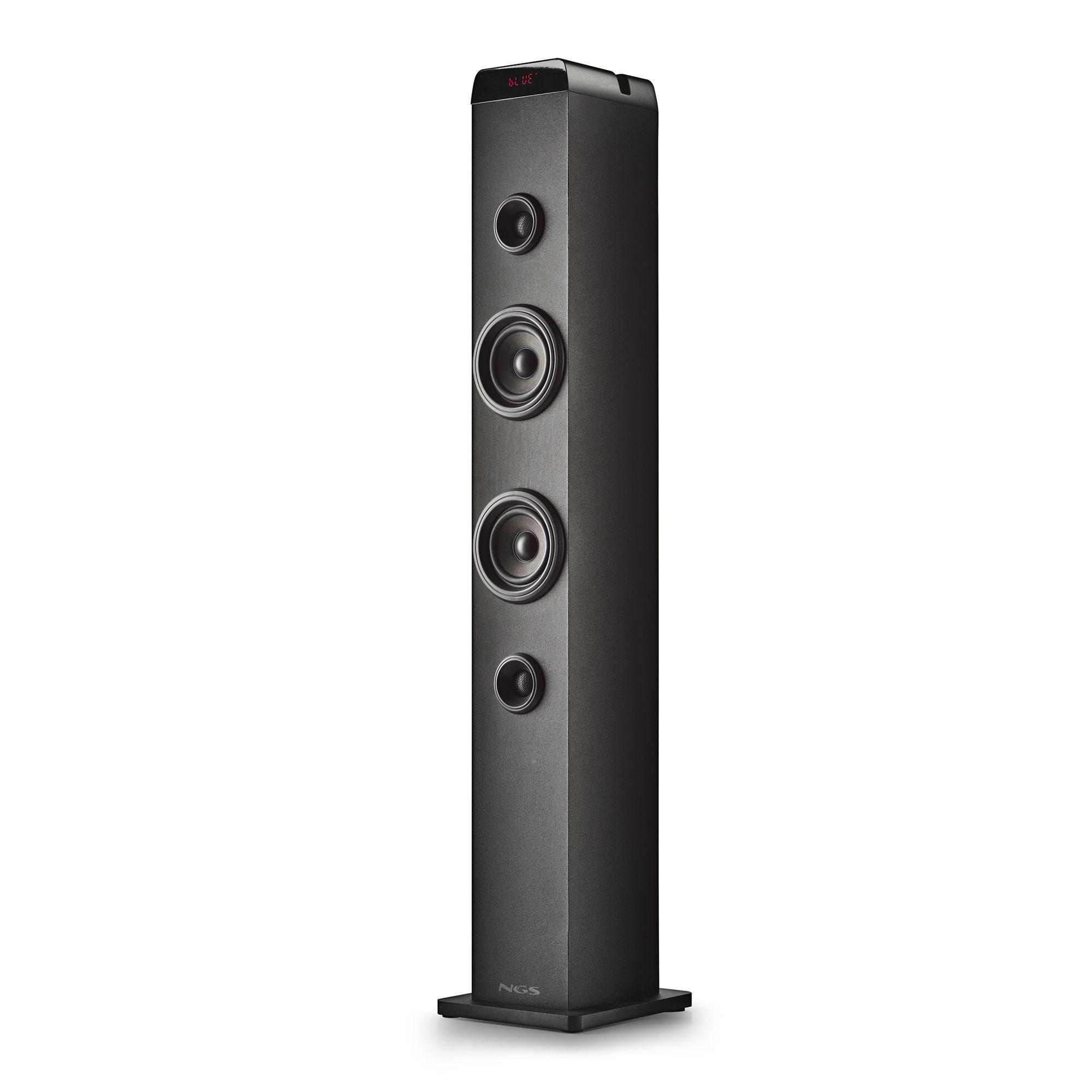 Coluna Torre NGS Sky Charm Pro (40 W - Com fios e sem fios - Preto)