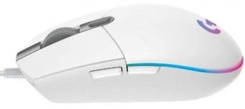 Rato LOGITECH G102 LIGHTSYNC (Mão direita - 8000 DPI - Ótico - Branco) — miniatura 5