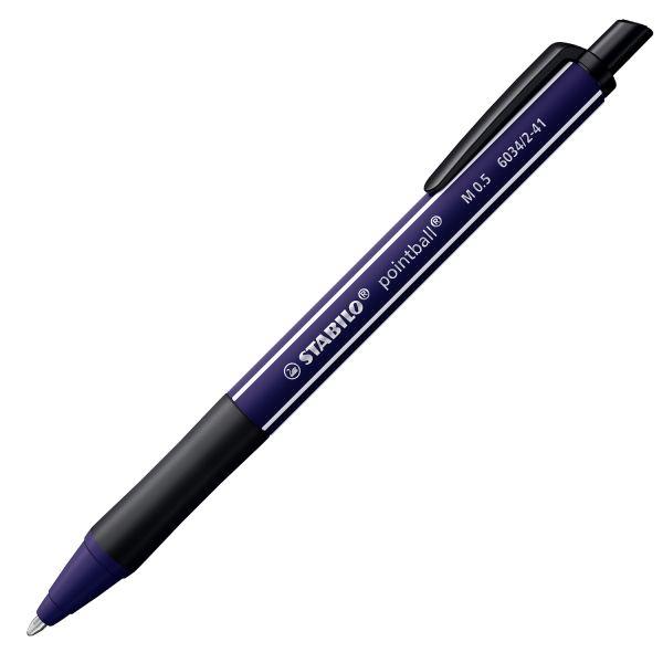 Esferográfica STABILO pointball NatureCOLORS Wildflower (87% de bioplástico - Azul Ultramarinho)