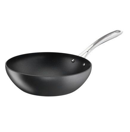 Frigideira Wok TEFAL Unlimited Premium G2561902 (Preto)
