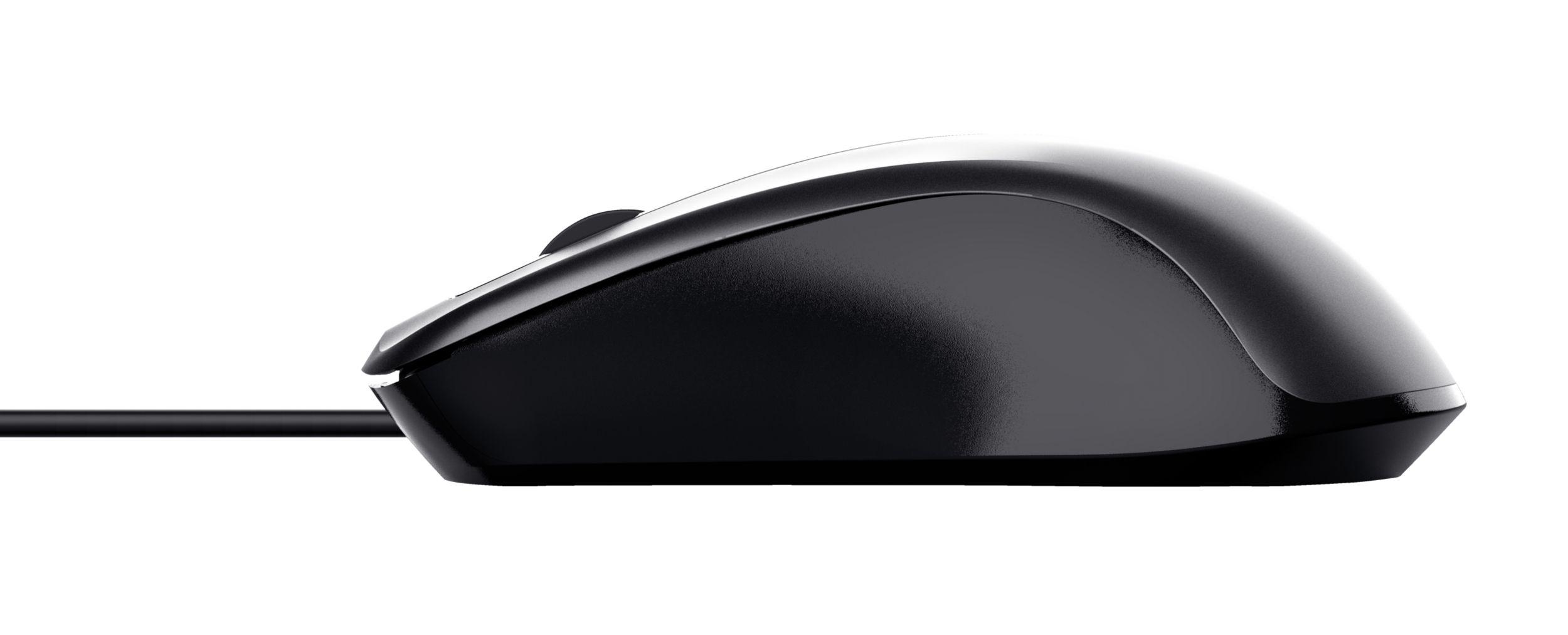Rato TRUST Carve (Ambidestro - 1200 DPI - Ótico - Preto), miniatura 4
