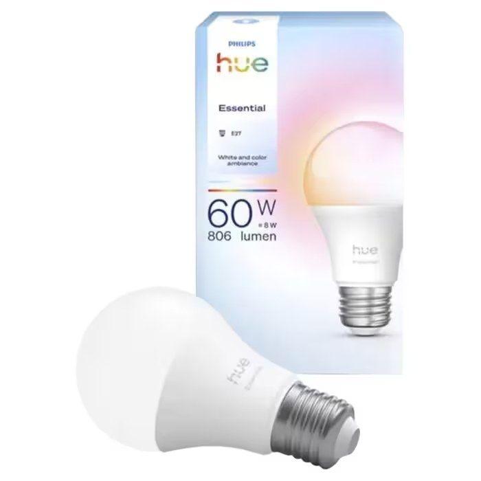 Lâmpada Inteligente LED PHILIPS Hue Essential A60 929004235401 (Branco) — miniatura 3