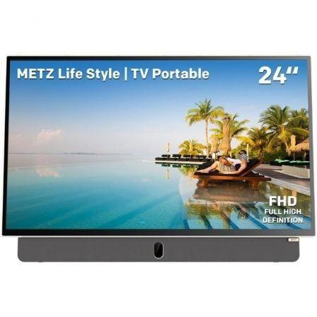 Televisão METZ TV 24MPE7000Z.H (24" Full HD - Google TV - Preto e Cinzento)