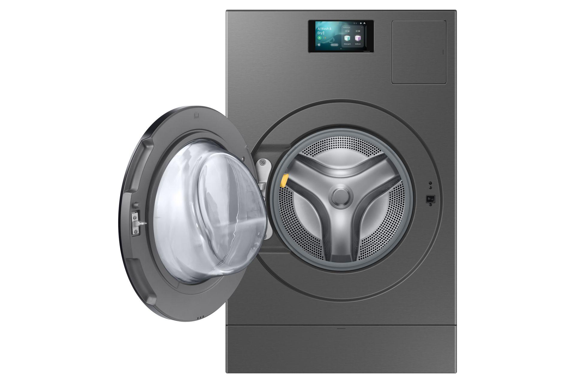 Máquina de Lavar e Secar Roupa Independente SAMSUNG WD18DB8995BZT2 (B - 18 kg - 11Kg - Cinza), miniatura 5