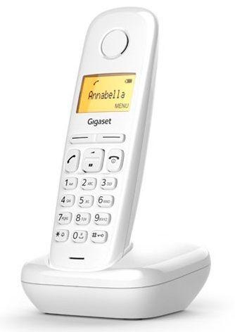 Telefone Fixo Sem Fios GIGASET A170 (1,5" - Branco), miniatura 3